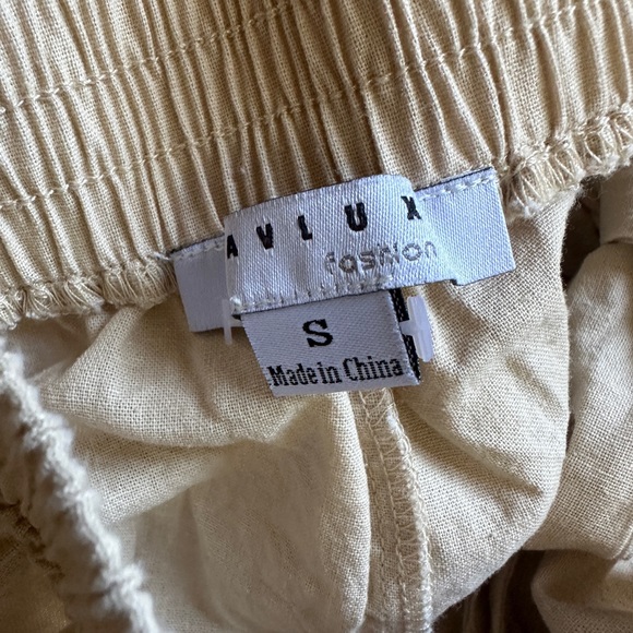 Cut out mini dress beige/tan color size small - Picture 6 of 6